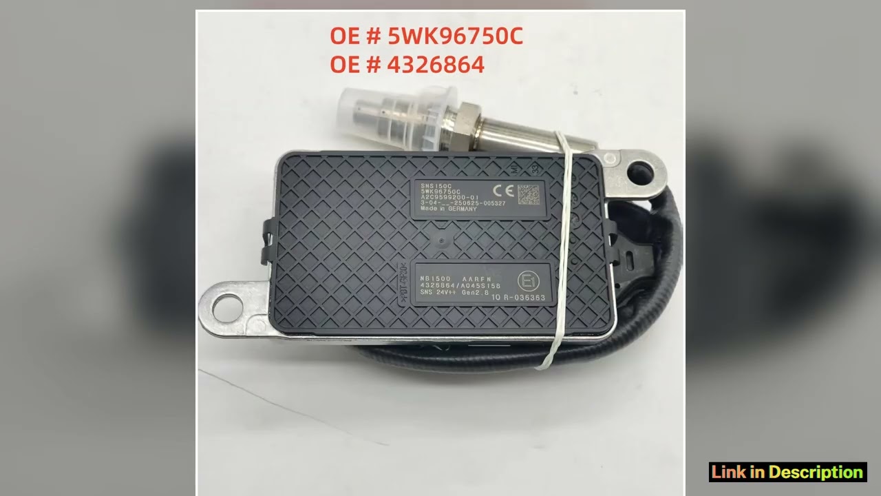 High quality new 4326864 5WK96750C A2C95992900 Sensor NOX Sensor For Cummins Engine Car Styling Acc