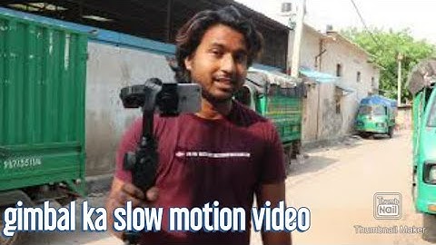 zhiyun smooth 4 slow motion video