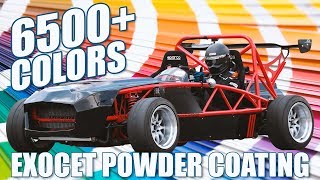 Exocet Powder Coating Color Options