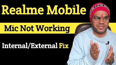 Internal or external Microphone not working in Realme phone | mic kaam nahi kar raha hai