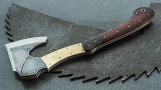Making Little Hatchet from Old Saw