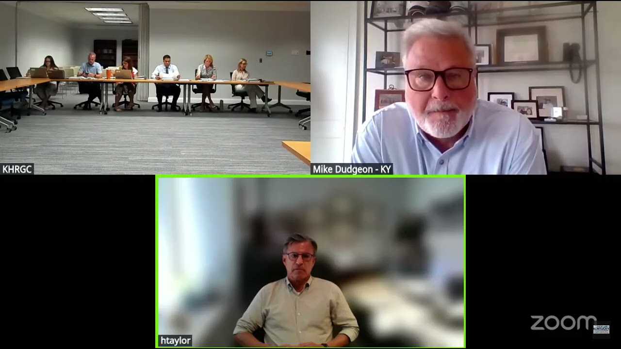 Kentucky Horse Racing and Gaming Corp - Howard Taylor License Review Hearing - 7/8/25 - Part 1