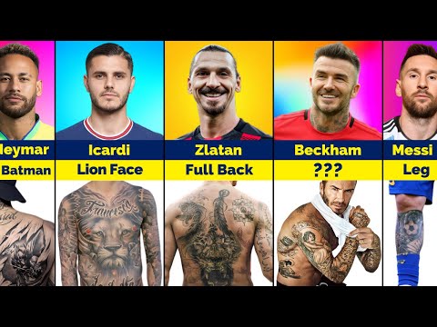 Footballers with Best Tattoos on their bodies!!