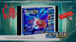 New Beyblade Burst Surge Volt Knockout Battle Set | Pro Series Metal | Hasbro Speedstorm |