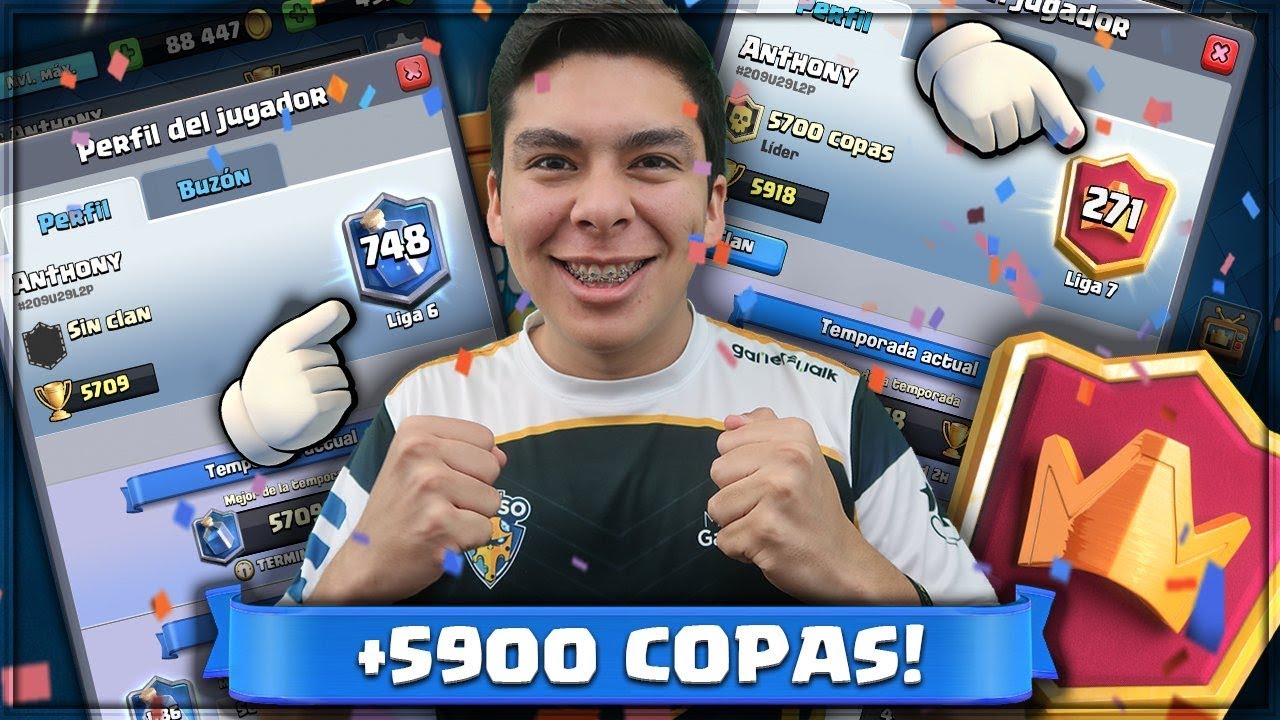 LLEGANDO A 5900 COPAS EN DIRECTO Y TORNEO DE 2,000 GEMAS!! | CLASH ROYALE camera iphone 8 plus apk