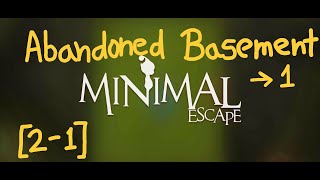 Minimal Escape - Abandoned Basement Stage 2 (2-1) #gameplay #thesurvivor21 #gaminglife #howplaygames screenshot 4