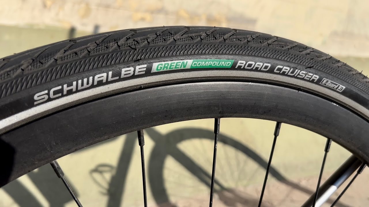 Обзор велосипедной шины Schwalbe Road Cruiser Green K-Guard