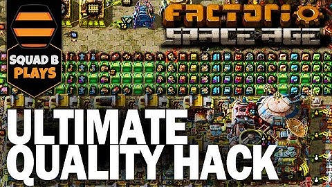 The ULTIMATE Quality Hack Machine for Factorio Space Age