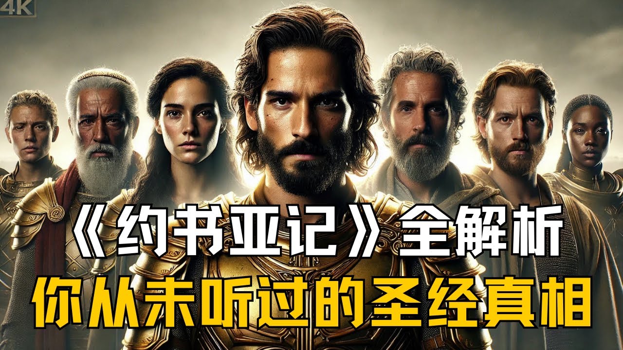 一口气看完《约书亚记》最完整版故事，你从未听过的圣经真相！