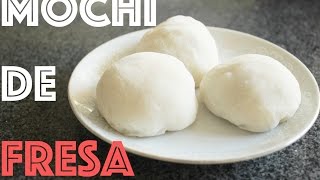 Aprende a hacer MOCHI de fresas(postre japonés)