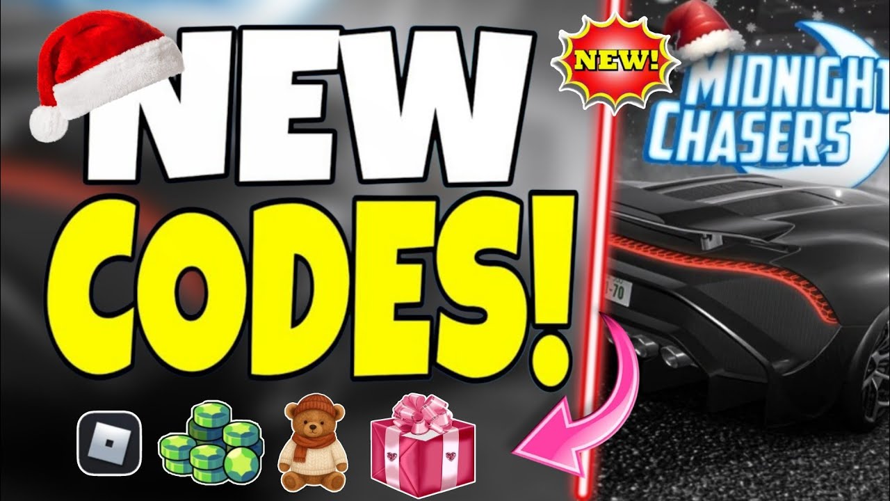 🎅WINTERS🎅 MIDNIGHT CHASERS CODES - CODES FOR ROBLOX MIDNIGHT CHASERS ...