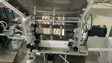 Single paper straw packaging machine