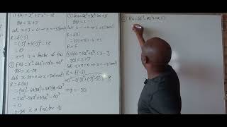 Factor and Remainder theorems 1(Maths Level 4)