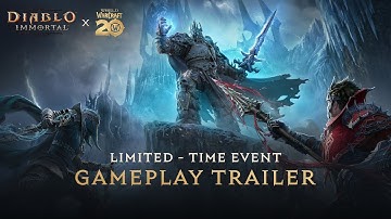 Diablo Immortal | Gameplay Trailer | Diablo Immortal x World of Warcraft: Special Limited Time Event