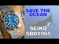 Обзор японских часов Save the Ocean 2020 SBDY065 / Модель 2020 года