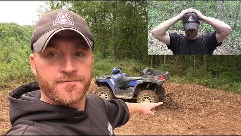 I BROKE IT!!!!!!    Groundhog MAX ATV Plow TEST