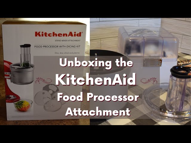 KitchenAid KSM2FPA Food Processor with Commercial Style Dicing Kit