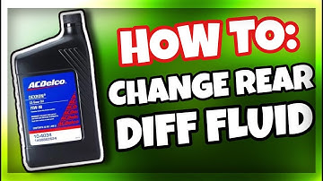HOW TO: Gen 6 Camaro Diff Fluid Change