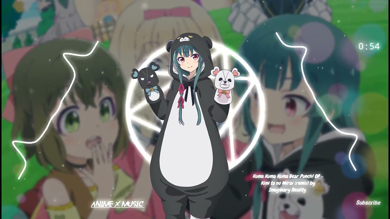 Kuma Kuma Kuma Bear Punch! OP - Kimi to no Mirai (remix) by