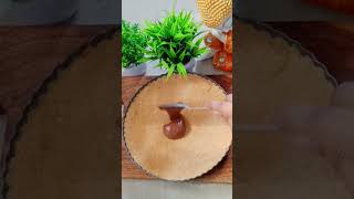 easy - 2 ingredients chocolate tart|chocolate tart recipe|#shorts #viral