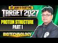Protein Structure | IIT JAM Biotechnolgy | IIT JAM &amp; CUET PG 2027 | PW