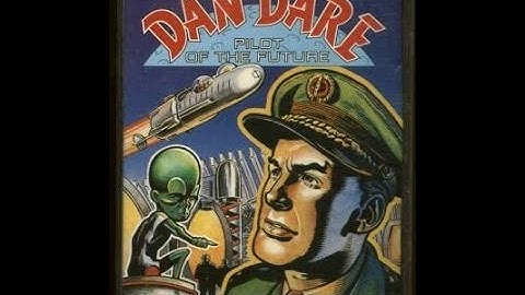 Dan Dare - Commodore 64 Cassette C64 (Full Loading & Gameplay)