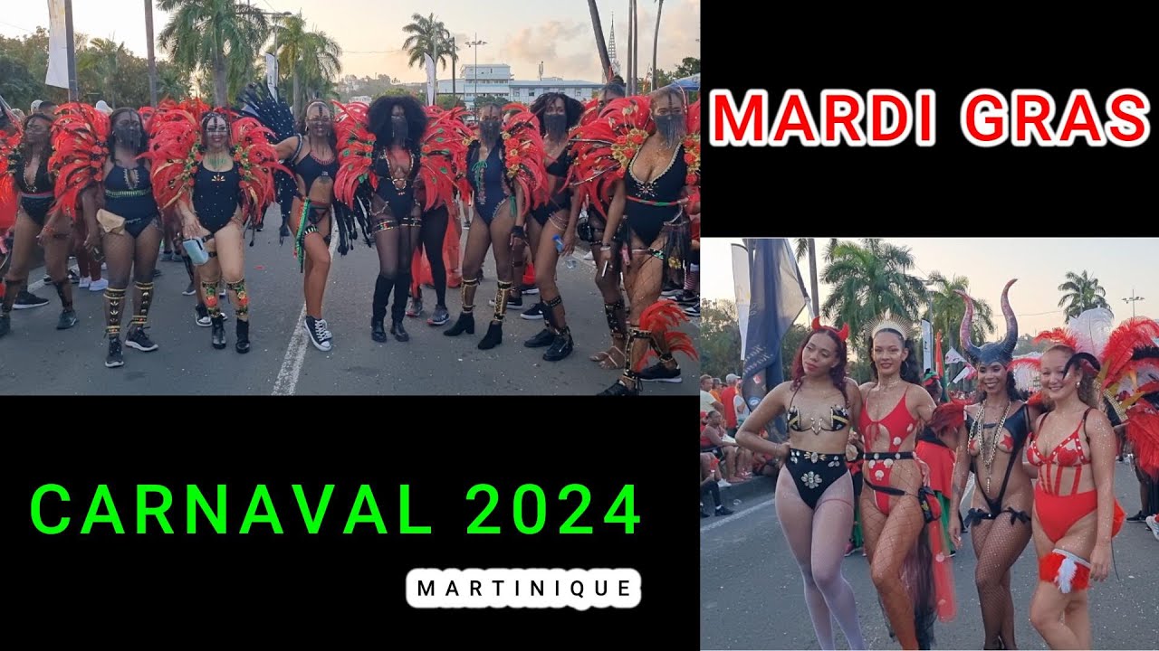 Mardi Gras 2024 : Joie et Couleurs à Fort-de-France