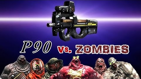 Dead Trigger 2 P90 Mk10 vs. Zombies HD
