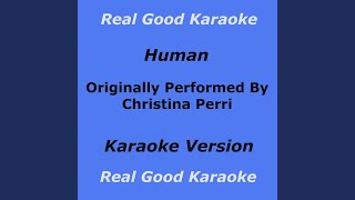 Download Lagu Human (Karaoke Version High Key)
