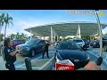 Suspect Starts Ramming Police at Gas Station