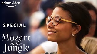 Surprise concert of world-class orchestra (Flash mob) | Mozart in the Jungle Special | PRIME Video