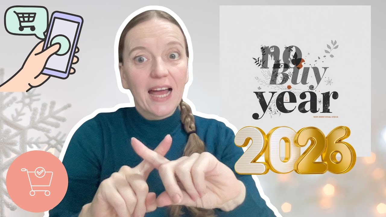 2026 wird mein GÜNSTIGSTES Jahr - meine 10 Regeln für den Shopping Ban