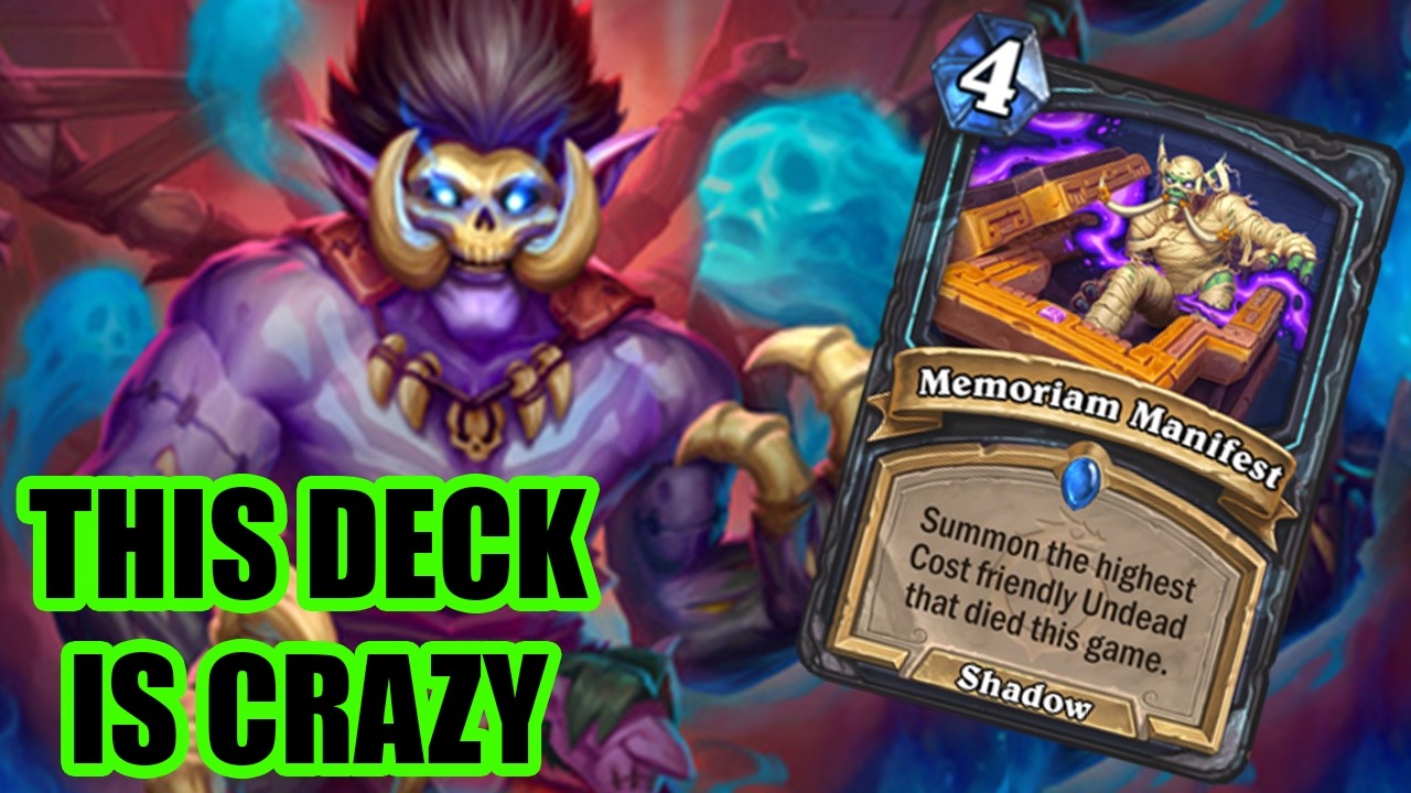 I love this deck so much | Bwonsamdi Death Knight - YouTube