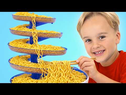 Kids Make Noodles Together – A Teamwork Adventure