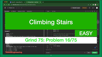 #16 Climbing Stairs Problem | Leetcode - Java | Grind 75: Coding Series