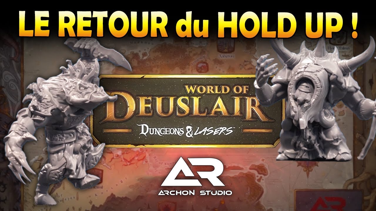 Présentation du Kickstarter Dungeons and Lasers V World of Deuslair