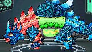 Dino Robot Knight Ankylo Cold Heart - Lv 81 - Dino Robot Battle Arena screenshot 5