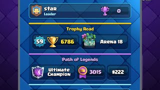 2800-3000 No Losses with Bridge Spam Pekka! Clash Royale