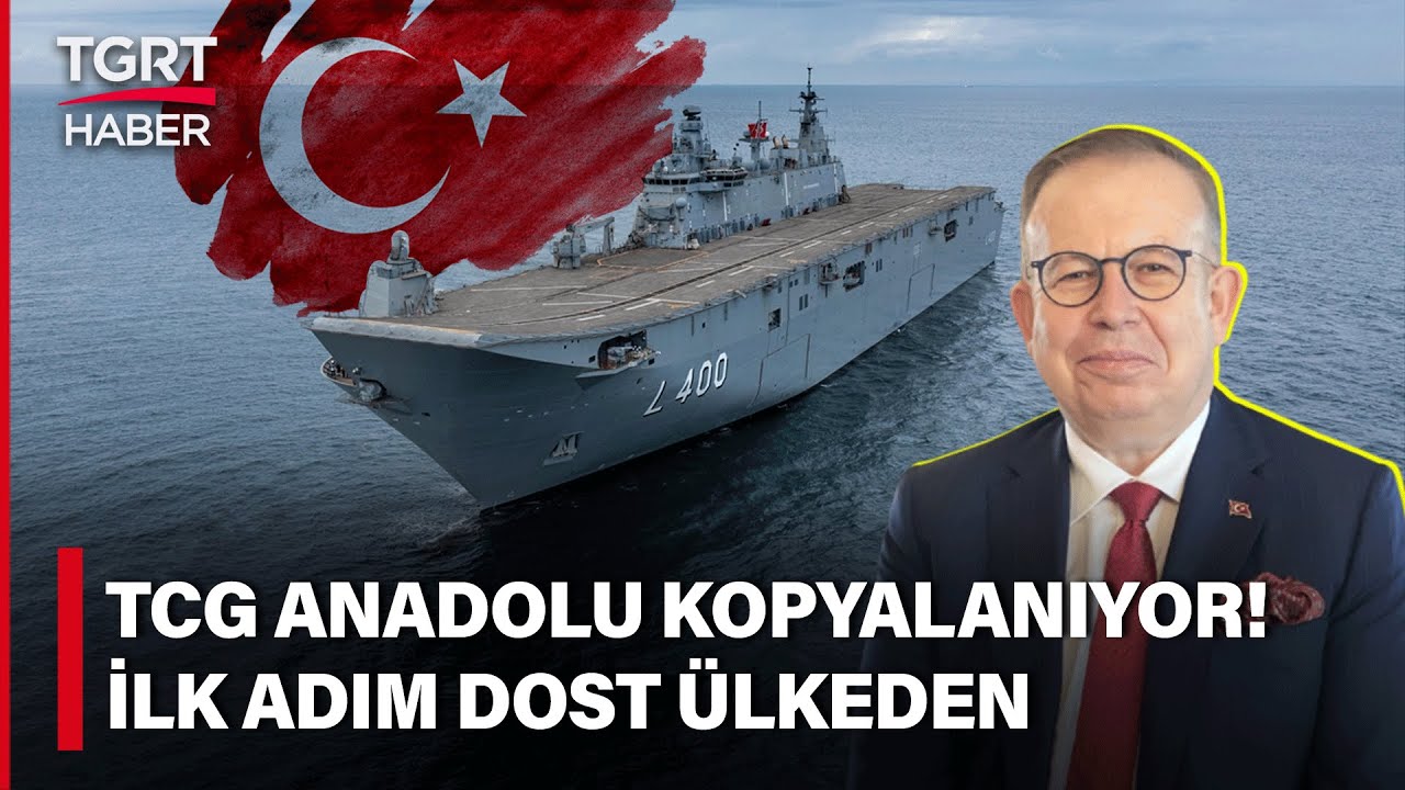 ⁣Emekli Tümamiral Cihat Yaycı TCG Anadolu’yu TGRT Haber’e Anlattı: Güney Kore Taklit Etmeye Başladı