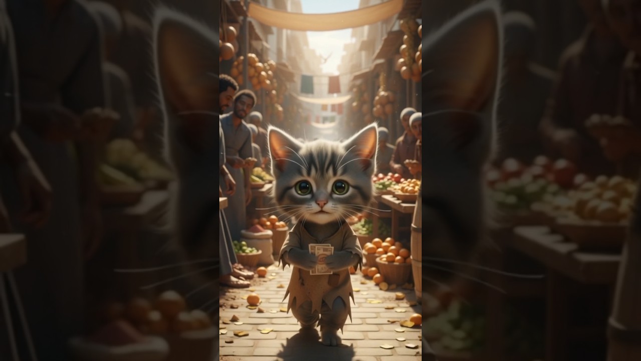 Poor Cat’s Kind Heart Changed His Life  | Emotional Story | 3D Animation 