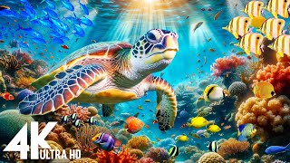 [NEW] 3HR Stunning 4K Underwater footage -Rare & Colorful Sea Life Video - Relaxing Sleep Music #6 by Dream Soul 1,633 views 2 months ago 3 hours, 59 minutes