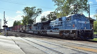 Railfanning Geneva & West Chicago, IL with UP 1982 and 1983! - 5/28/17