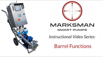 Marksman Smart Pumps Instructional Video Series - Barrel Functions