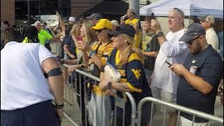 WVU Football UCF Arrival 10/18/25