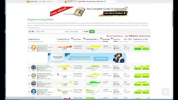 SmarterHash.com vs. Coinwarz.com