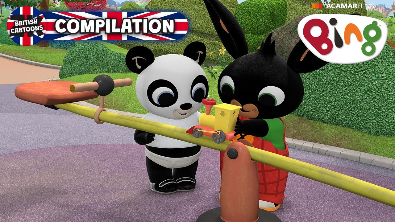 Bing Learns How To Use Transport! | Bing Clip Compilation | ZeeKay British Cartoons