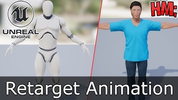 Tutorial Unreal Engine 4 Español | Retarget de Animaciones para esqueletos diferentes