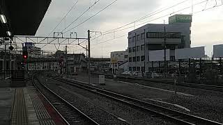 3/13 6000系岡山行(最終運転列車) 岡山駅入線