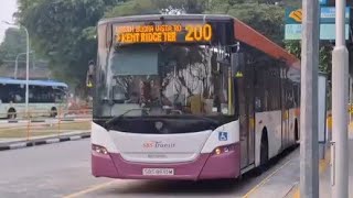 Video Credit: @megaray8121 SBS8610M(BBDEP 74) On Service 200 At Kent Ridge Terminal