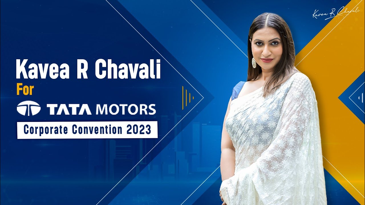 Kaavya R Kavea R Chavali for TATA Motors Corporate Convention 2023 #tatamotors # ...